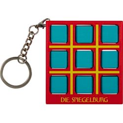 Kryds & bolle - Mini spil med nøglering