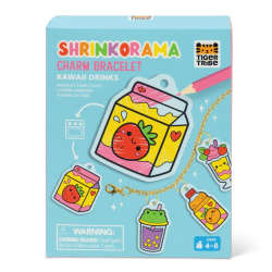 Lav Kawaii armbånd med krympeplast - DIY æske (4-8 år)