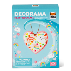 Lav Kawaii hjerte halskæde - DIY æske (5-8 år)