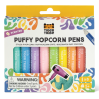 6 Popcorn Puffy pens tuscher
