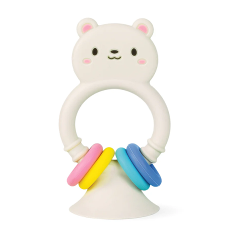 Bjørn med Sugekop - Bidelegetøj (0-2 år)