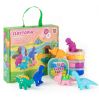 Dinosaur World - Super Clay modellervoks til 6 figurer