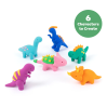 Dinosaur World - Super Clay modellervoks til 6 figurer