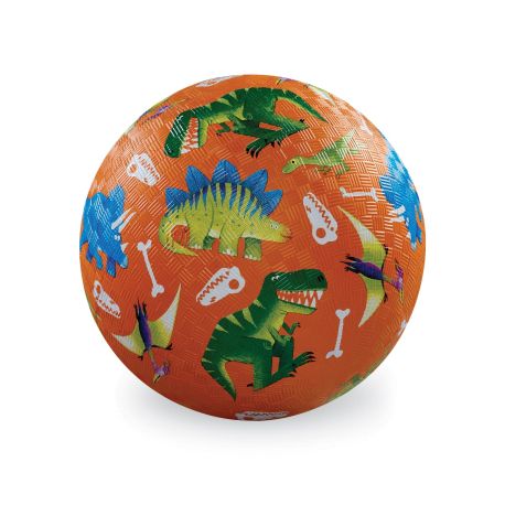 Orange bold med dinosaurer - Lille 13 cm