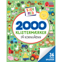 På Bondegården - Sjov med 2000 klistermærker bog