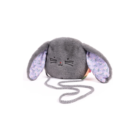 Kanin - Skuldertaske i plys