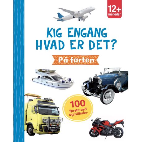 Hvad er det? På farten - Pap billedordbog med håndtag
