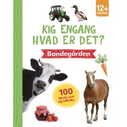 Hvad er det? Bondegården - Pap billedordbog med håndtag