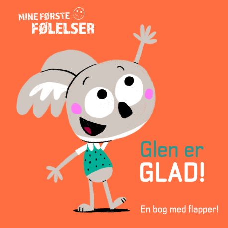 Glen er glad! - Papbog med flapper