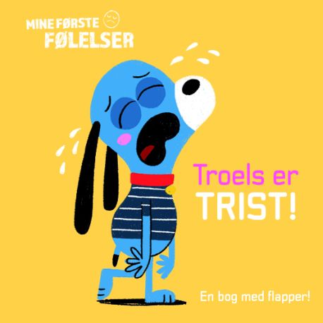 Troels er trist! - Papbog med flapper