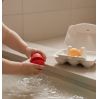 Badeæg med huller & æggebakke - Badelegetøj