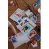 Fotopapir til KIDYWOLF kamera i rød, blå & grøn - 5 ruller
