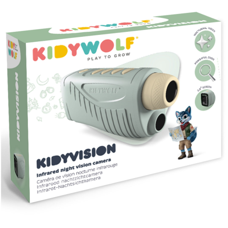 Grønt KIDYVISION kamera med infrarødt nattesyn