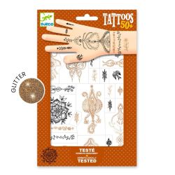 Orienten - Glitter tatoveringer