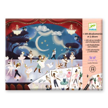 Små balletdansere - Overføringsbilleder (5-8 år)