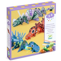 Saml 3D dinosauere - Kreativ æske (3-6 år)