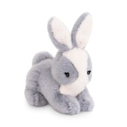 Grå hvid kanin - The Softest bamse 20 cm
