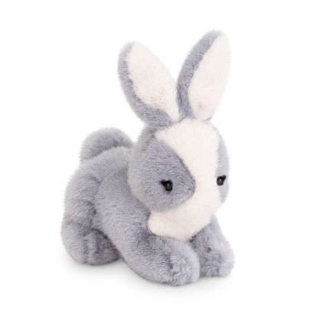 Grå hvid kanin - The Softest bamse 20 cm