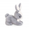 Grå hvid kanin - The Softest bamse 20 cm