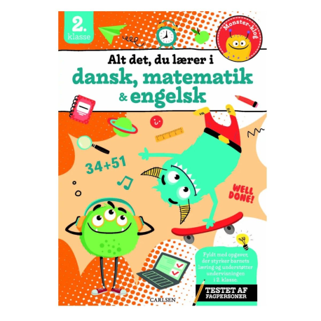Alt det, du lærer i dansk, matematik & engelsk - Aktivitetshæfte
