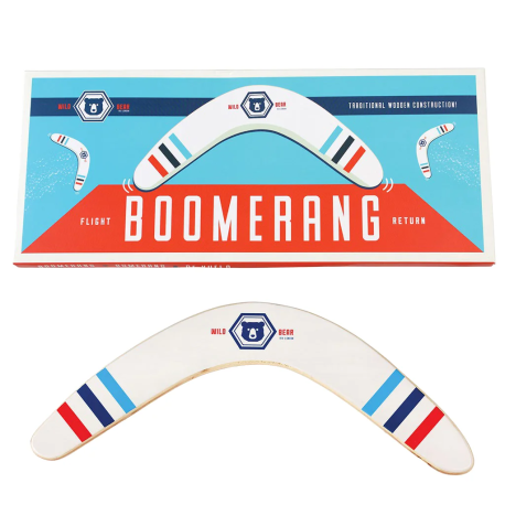 Boomerang i træ