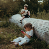 KidyTalk Duo – Blå & rød Walkie-talkies