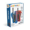 KidyTalk Duo – Blå & rød Walkie-talkies