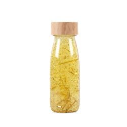 Guld Glitter Move Bottle - Sensorisk legetøj (3 mdr.- 6 år)