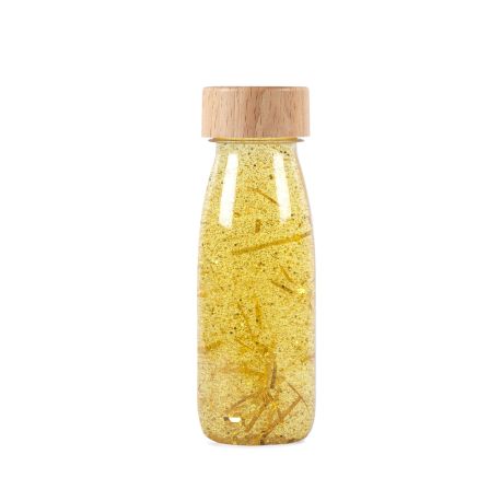 Guld Glitter Move Bottle - Sensorisk legetøj (3 mdr.- 6 år)