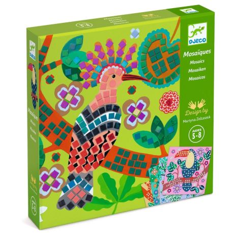 Junglens fugle - Mosaik (5-8 år)