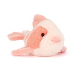 Kohaku Koi fisk - bamse 11 cm