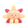 Sol med rulleskøjter - Amuseables bamse 30 cm