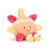 Sol med rulleskøjter - Amuseables bamse 30 cm