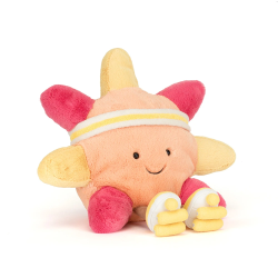Sol med rulleskøjter - Amuseables bamse 30 cm