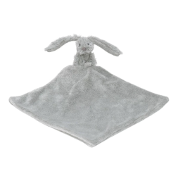 Grå kanin nusseklud - 28 cm