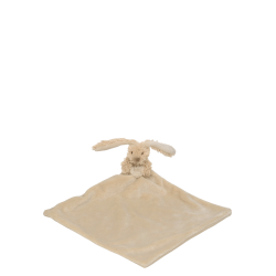 Beige kanin nusseklud - 28 cm