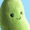 Soyella Edamame Bønne - Amuseables bamse 13 cm