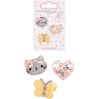 3 stk. Kat Sneakers Charms pynt til sko