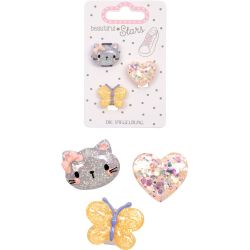 3 stk. Kat Sneakers Charms pynt til sko