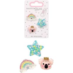 3 stk. Koala Sneakers Charms pynt til sko