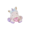Sparkle Binky Baby Unicorn - Lyserød bamse 16 cm