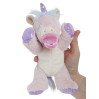 Sparkle Binky Baby Unicorn - Lyserød bamse 16 cm