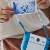 Blåt KIDYPRINT Instant kamera med printer