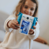Blåt KIDYPRINT Instant kamera med printer