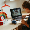 Mørkeblåt KIDYCAM - Vandtæt Digital kamera