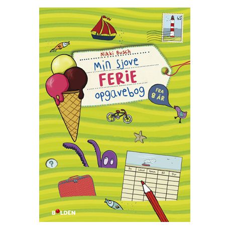 Min sjove ferie opgavebog (8-9 år)