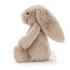 Beige kanin - Mellem Bashful bamse - Jellycat
