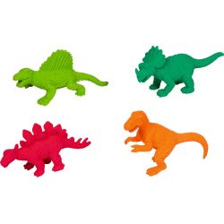 Dinosaur viskelæder - assorteret farve