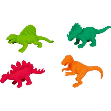 Dinosaur viskelæder - assorteret farve