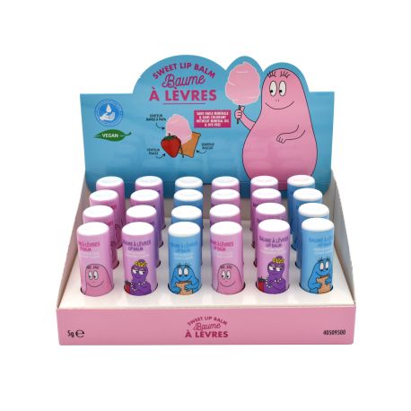 Barbapapa læbepomade - Assorteret duft
